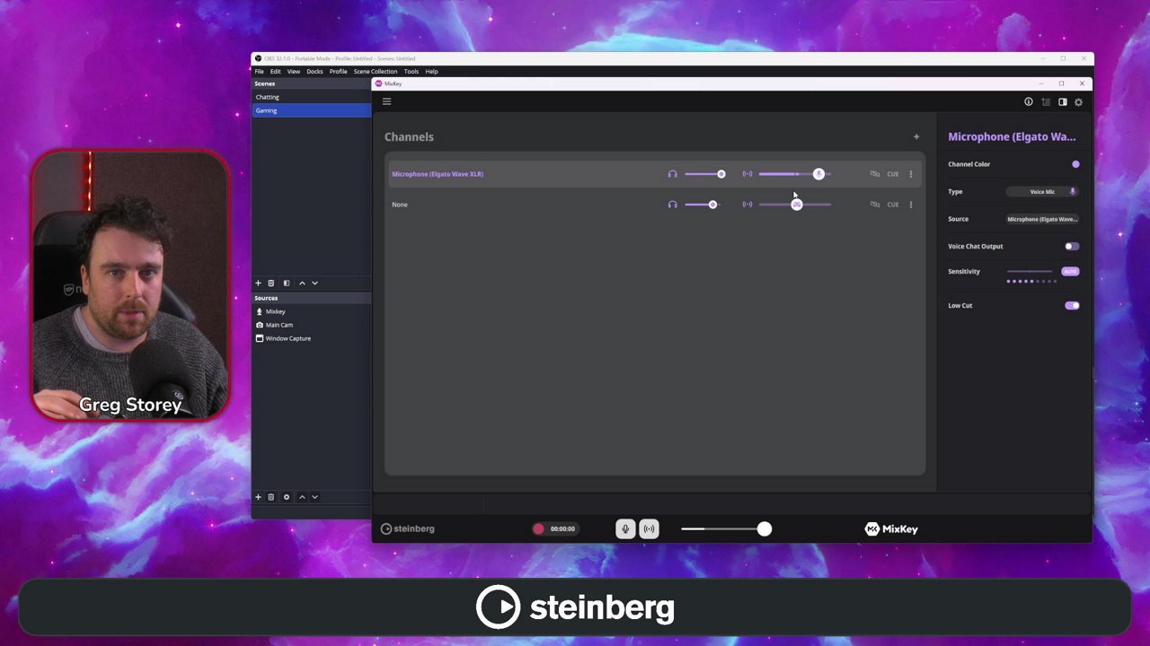 Streaming Advice: OBS, Audio and More | Steinberg Live – with Greg